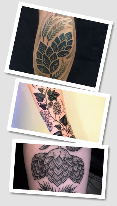 Тату хміль найчастіше говорить про любов людини до пива