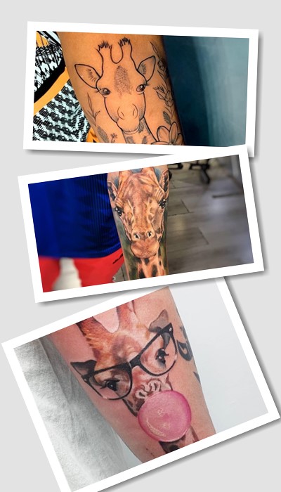 Татуювання жираф