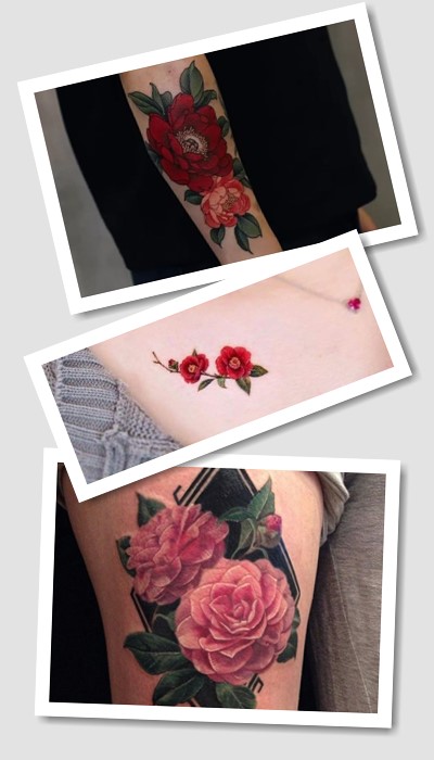 Татуювання камелія