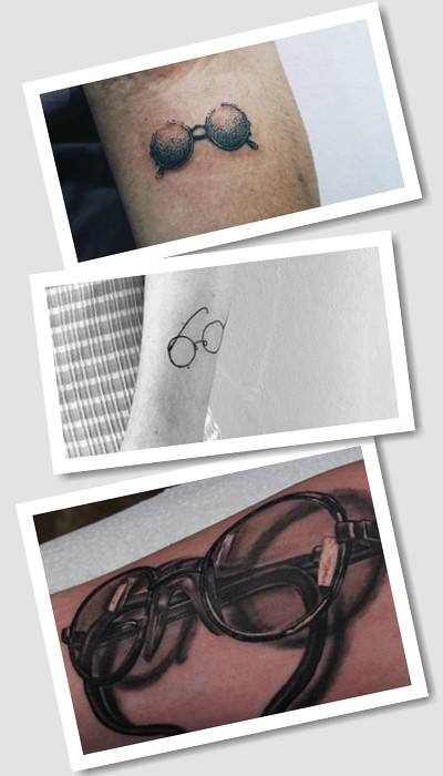 Татуювання окуляри