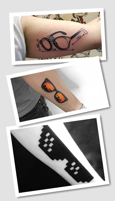 де краще набити тату окуляри