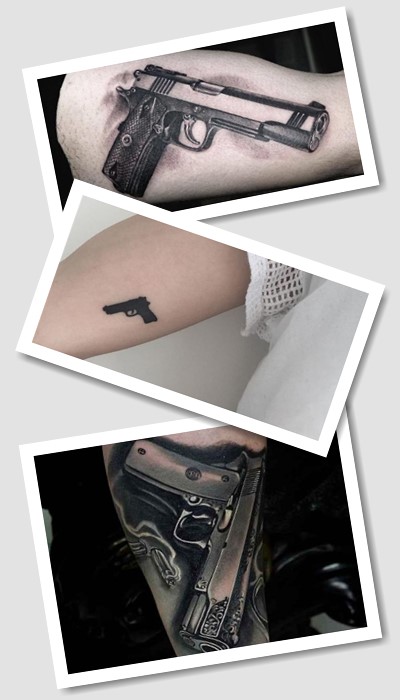 пістолет татуювання