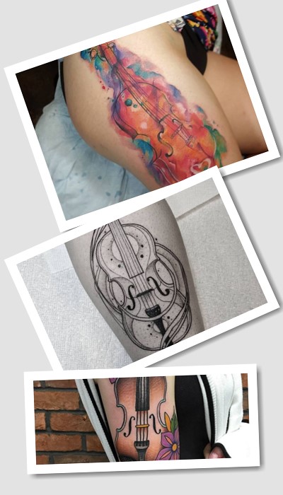 історія тату скрипка