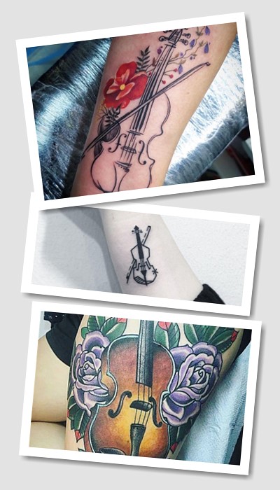 скрипка тату значення