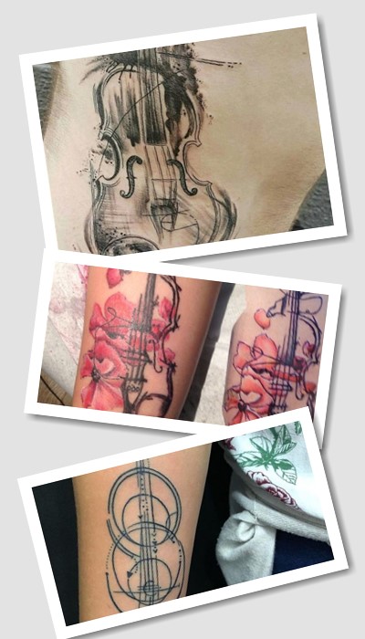 Що татуювання скрипка говорить про людину