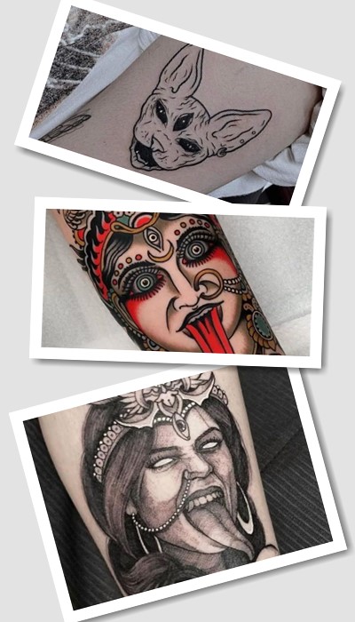 Стилі зображення тату третє око 