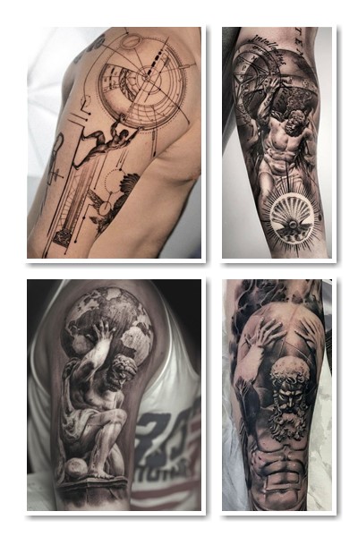 Значення татуювання атлант