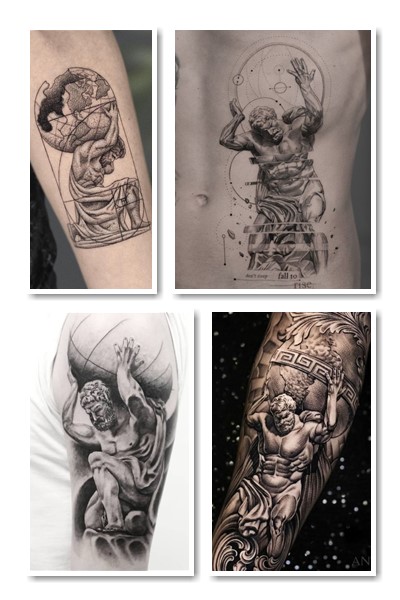 історія тату атлант