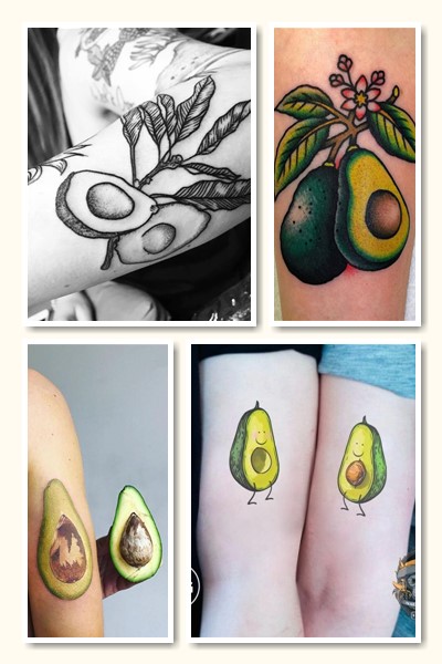 історія символу тату авокадо