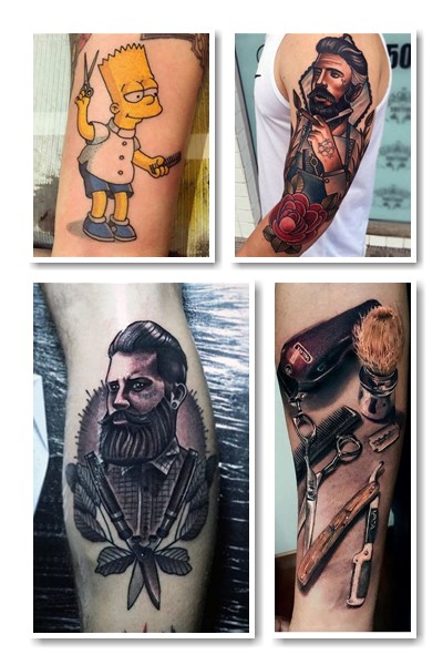 Барбер тату найчастіше розміщують на руці 