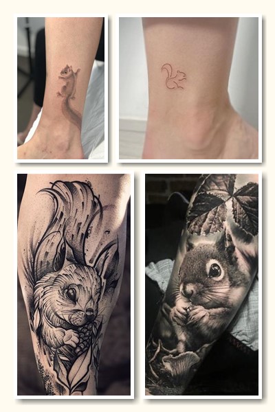 Білка тату асоціюється з грайливістю та безтурботністю