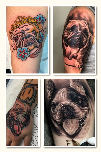 Кому підходить Татуювання із зображенням бульдога