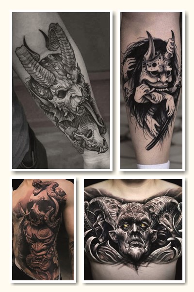 Історія символу тату демон