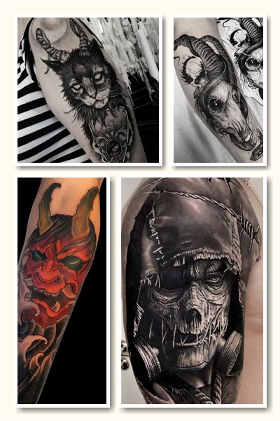 Тату демон може мати кілька значень