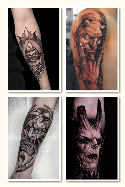 Стилі та кольори Для тату демон