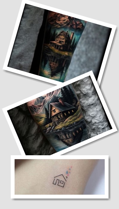 Яким зображають будинок тату
