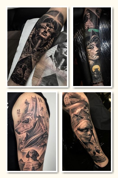 Єгипетський, або Великий сфінкс тату