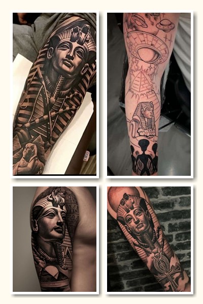 Тату египетский Сфинкс значения