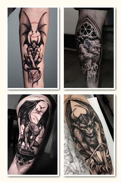 Значення татуювання горгулья