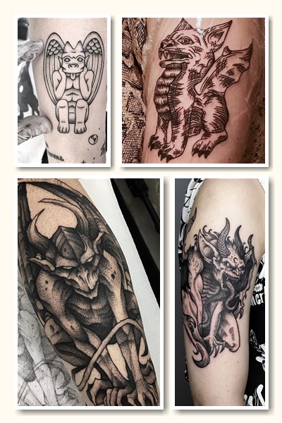 варіанти Горгулья тату