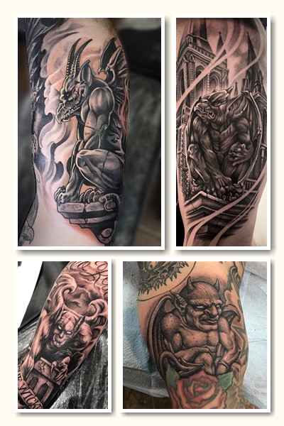 Горгулья тату символізм