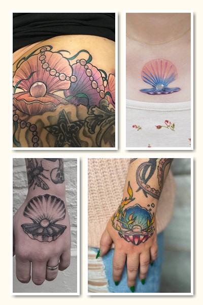 Варіанти зображення тату перлина