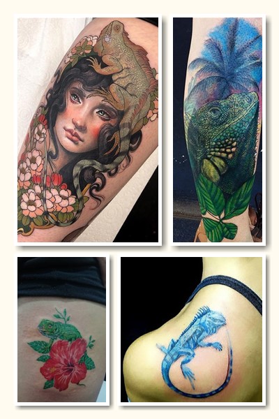 Значення татуювання ігуана