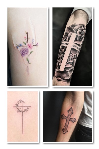 Тату хрест латинський може нести різноманітні сенси