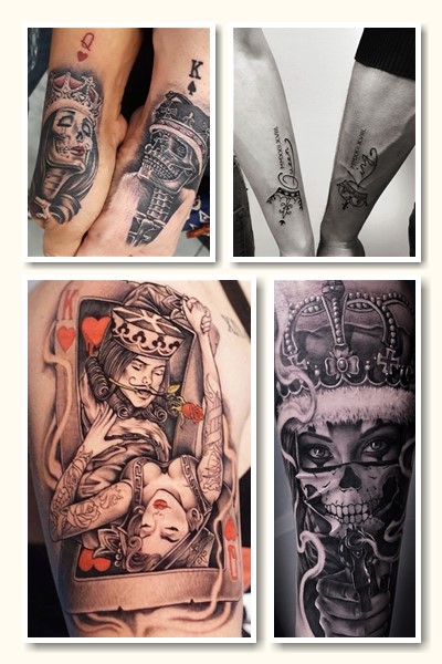 Тату король символізує все, що пов'язане з цим титулом