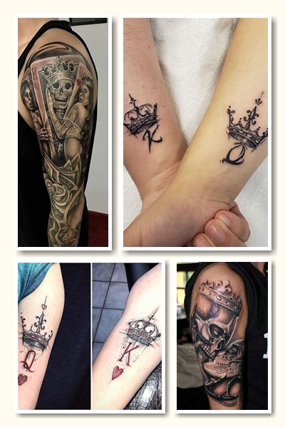 У яких стилях виконують тату король 