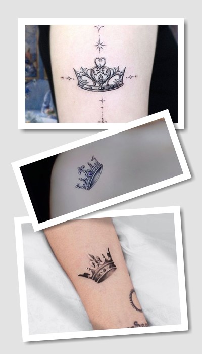Тату з короною – естетичний малюнок