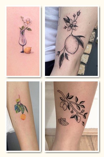 Лимон як символ тату