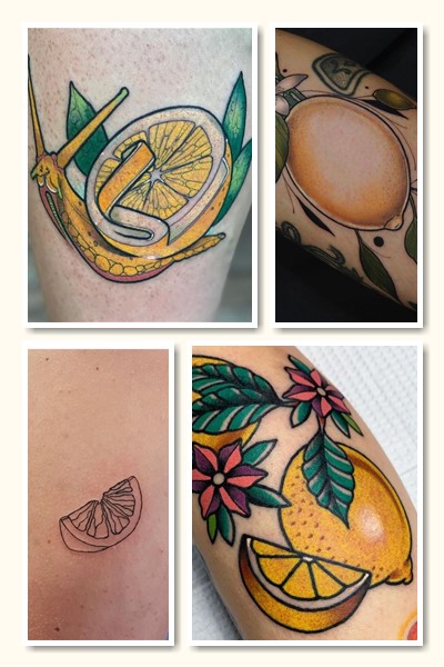 Що символізує тату лимон