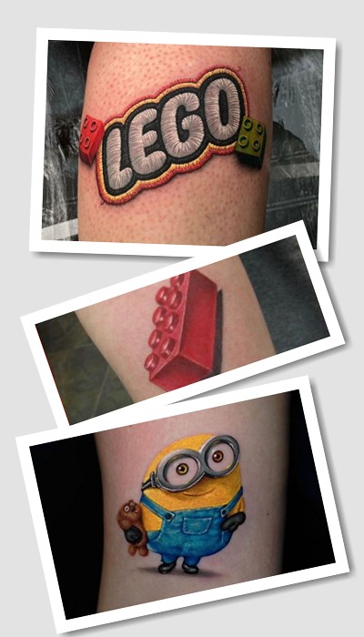 Що означає тату з лего?