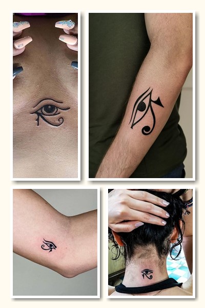 Тату око Ра втілюють по-різному