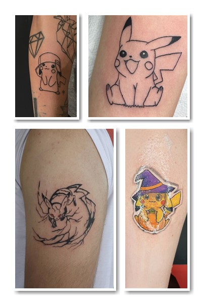 Тлумачення тату Пікачу 