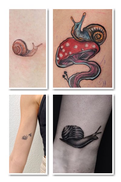 Тату равлик не часто зустрічається в Києві