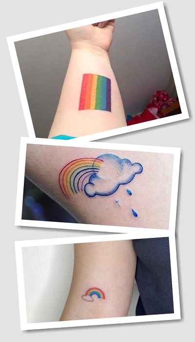 Тату веселка значення