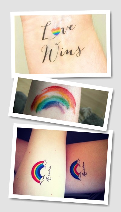 Що означає татуювання з веселкою?