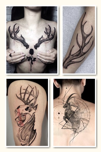 Значення татуювань роги, ріг достатку