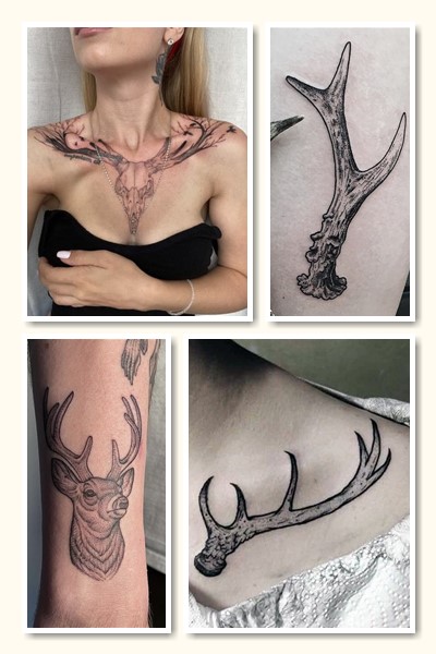 тату роги варіанти