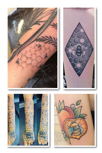 Гексагон тату