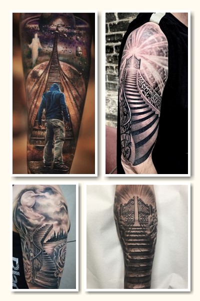 Дерев’яна драбина тату