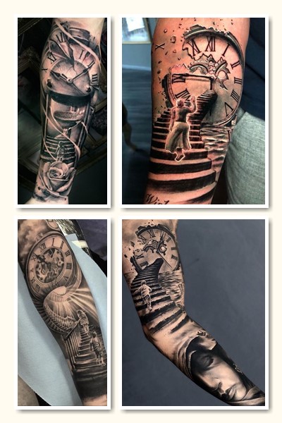 Тату сходи – неординарний малюнок