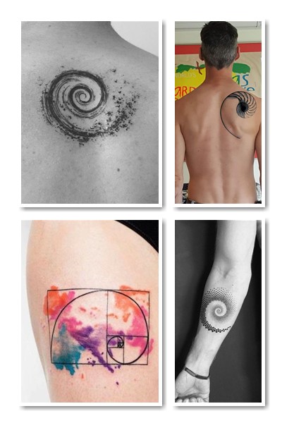 стилі Тату спіраль