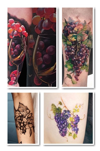 тату виноград у Києві