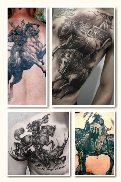 Загальне значення татуювання вершник