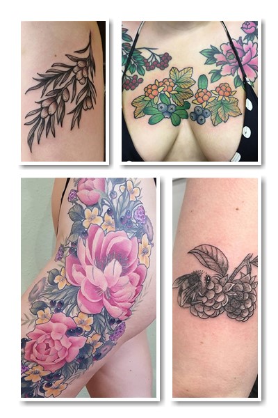 Значення малюнку тату ягоди