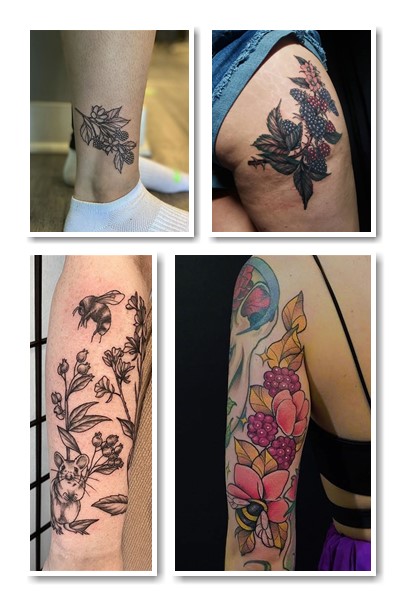 Татуювання ягоди для чоловіків