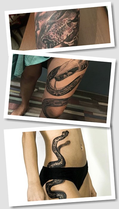 Тату удав та тату пітон мають однакові значення
